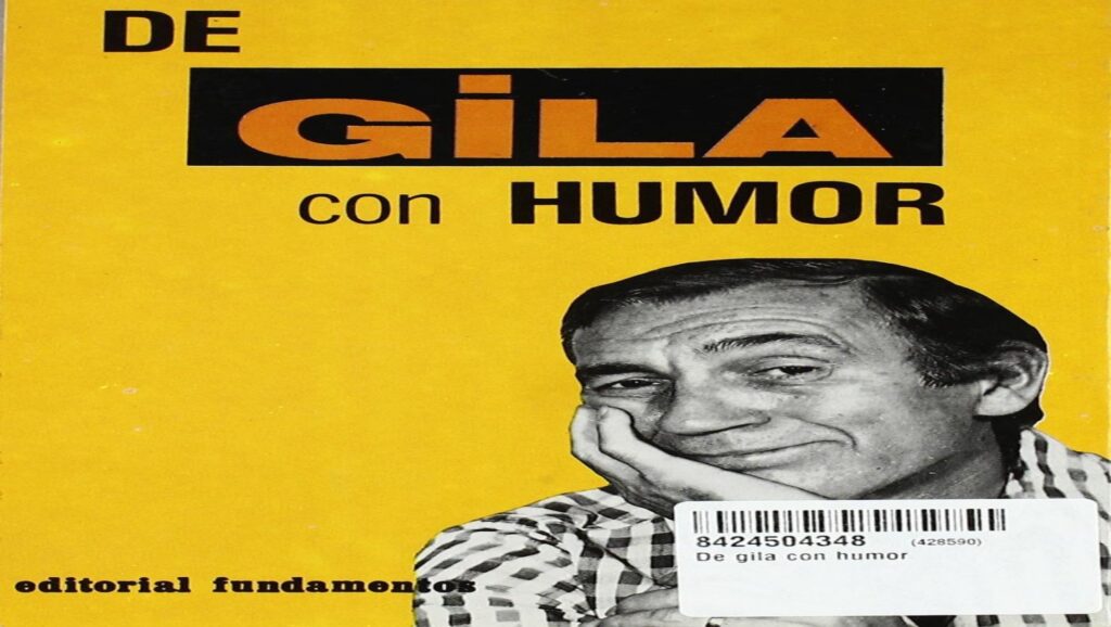 Portada del libro "De Gila con Humor" de Miguel Gila