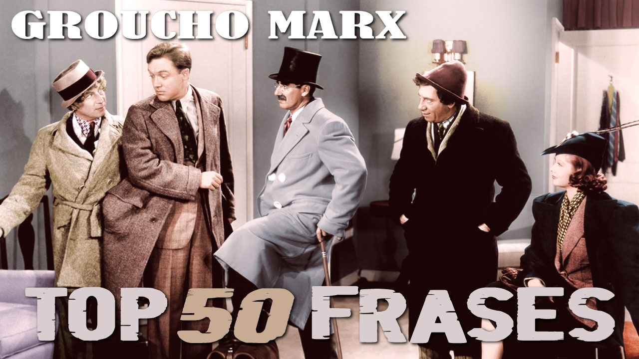 50 Frases Célebres de Groucho Marx: Disfruta de sus más Desternillantes Ocurrencias